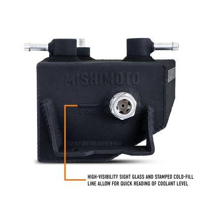 Aluminum Coolant Expansion Tank <br> 24-26 Ford Mustang 2.3L,5.0L