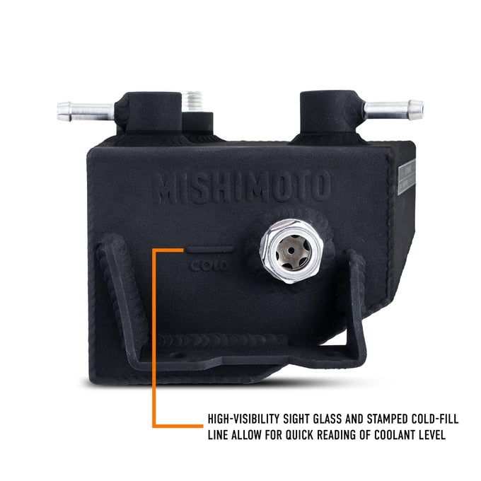 Aluminum Coolant Expansion Tank <br> 24-26 Ford Mustang 2.3L,5.0L
