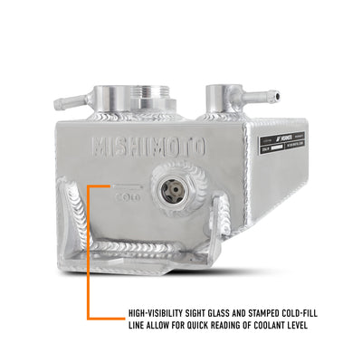 Aluminum Coolant Expansion Tank <br> 24-26 Ford Mustang 5.0L,2.3L