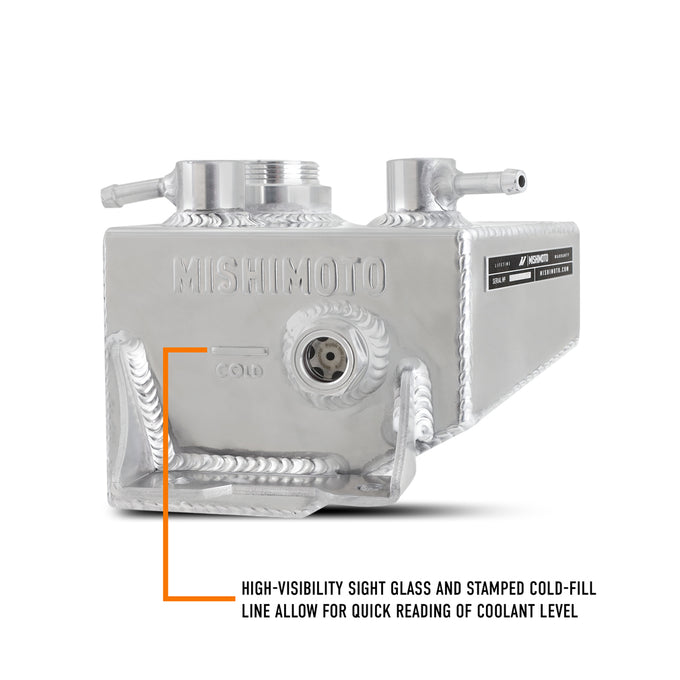 Aluminum Coolant Expansion Tank <br> 24-26 Ford Mustang 5.0L,2.3L