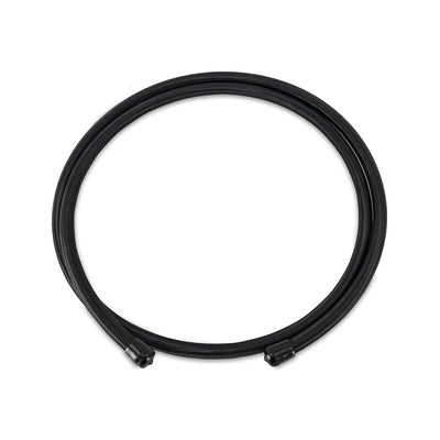 Black Nylon -6AN Braided Line <br> Universal Fit
