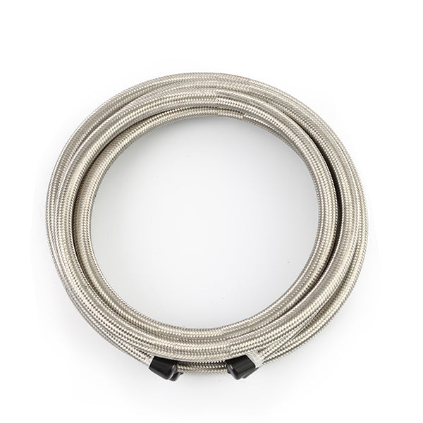 15Ft Stainless Steel Braided Hose w/-8AN Fittings <br> Universal Fit