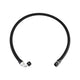 Black Nylon -10AN Braided Line w/ -10AN Fittings <br> Universal Fit