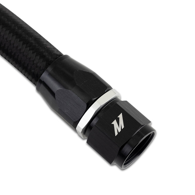 Black Nylon -10AN Braided Line w/ -10AN Fittings <br> Universal Fit