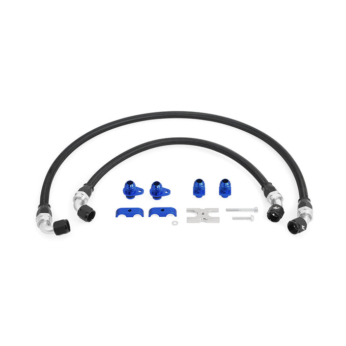 Nylon Braided Oil Hose Kit <br> 15-20 BMW M2 M3 M4 3.0L