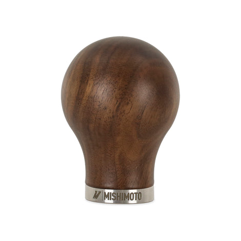 Round Steel Core Wood Shift Knob <br> Overall Height (In): 3.03