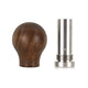 Round Steel Core Wood Shift Knob <br> Overall Height (In): 3.03
