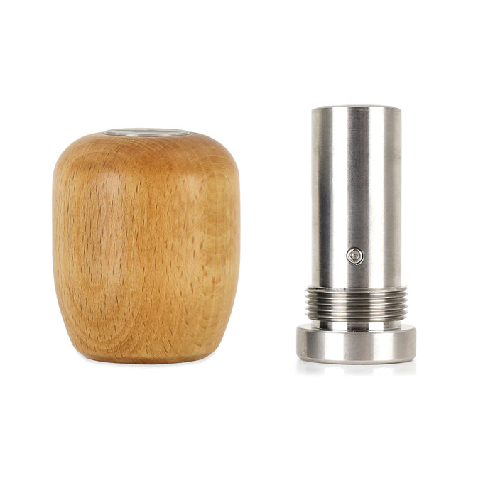 Short Steel Core Wood Shift Knob <br> Overall Height (In): 2.64
