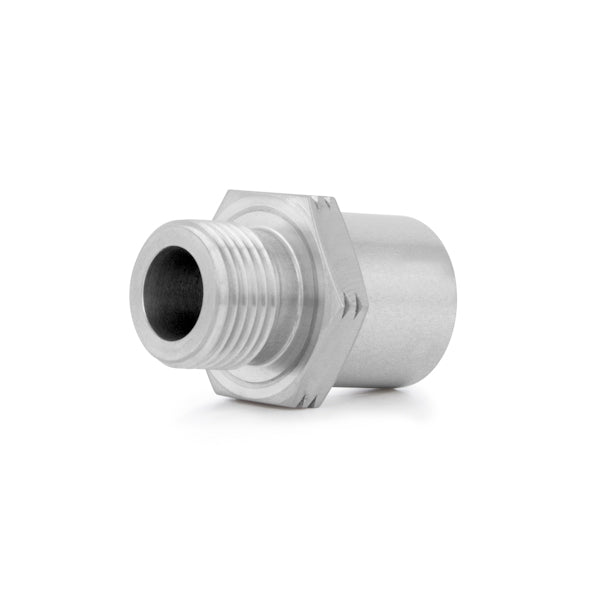 Stainless Steel Sandwich Plate Adapter <br> 3/4 in -16UNF