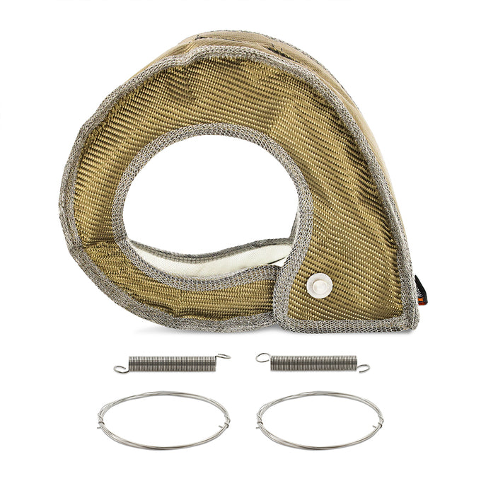 Titanium Turbo Blanket <br> 17-19 Chevy Silverado 2500-6500 HD 6.0L 6.6L