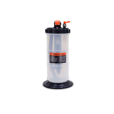 Fluid Extractor, Manual and Pneumatic, 5.6L <br> 9in L X 9in W X 20.5in in H