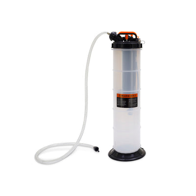 Fluid Extractor, Manual and Pneumatic, 9.5L <br> 9in L X 9in W X 30in in H