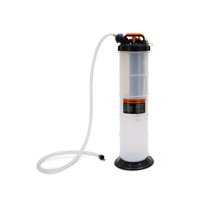 Fluid Extractor, Manual and Pneumatic, 9.5L <br> 9in L X 9in W X 30in in H