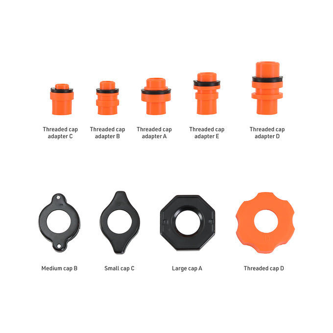 No-Spill Coolant Funnel Kit, 15 Piece <br> Universal Fit