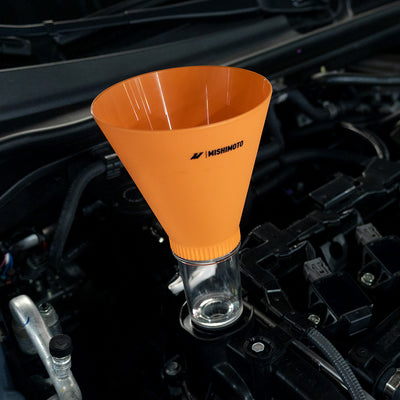 Screw On Oil Funnel <br> Please check the compatibility chart for details