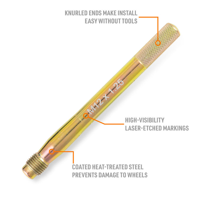 4-Piece M12 & M14 Wheel Hanger Set <br> M12x1.25--M12x1.5--M14x1.25--M12x1.5