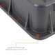 Aluminum Pan <br> 06-19 Chevy Silverado GMC Sierra 2500 3500