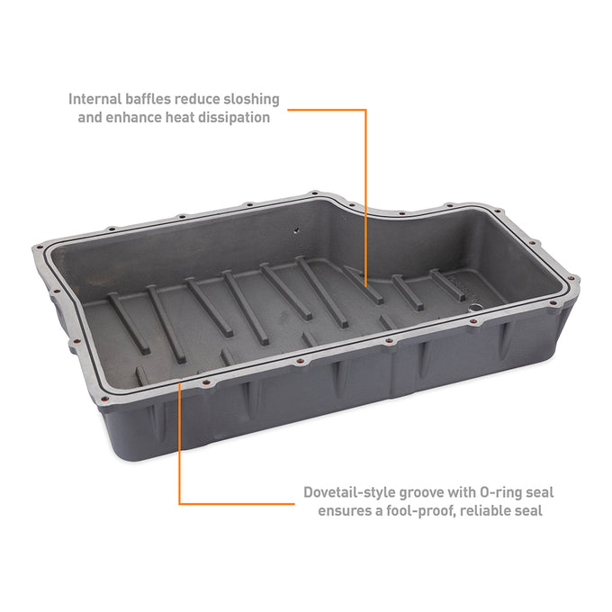 Aluminum Pan <br> 11-19 Ford F-250 F-350 E-350 Super Duty