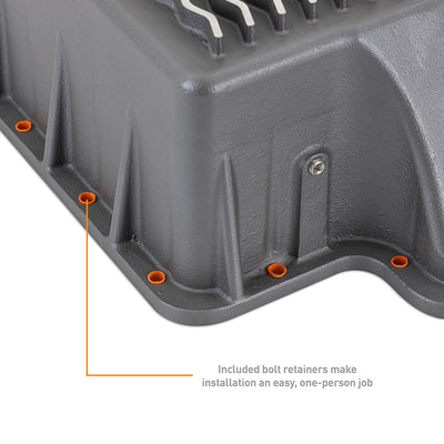 Aluminum Pan <br> 92-16 Ford E/F Series Super Duty Expedition