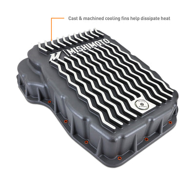 Aluminum Transmission Pan <br> 01-23 Dodge Ram 1500 2500 3500 Jeep Liberty