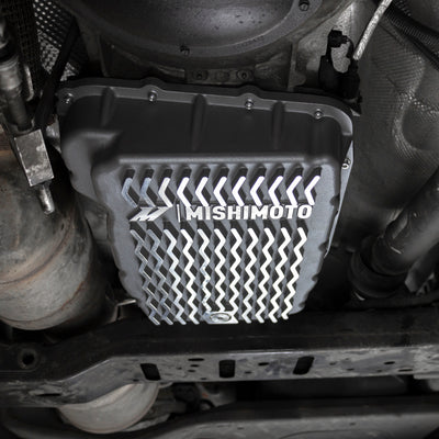 Aluminum Transmission Pan <br> 01-23 Dodge Ram 1500 2500 3500 Jeep Liberty
