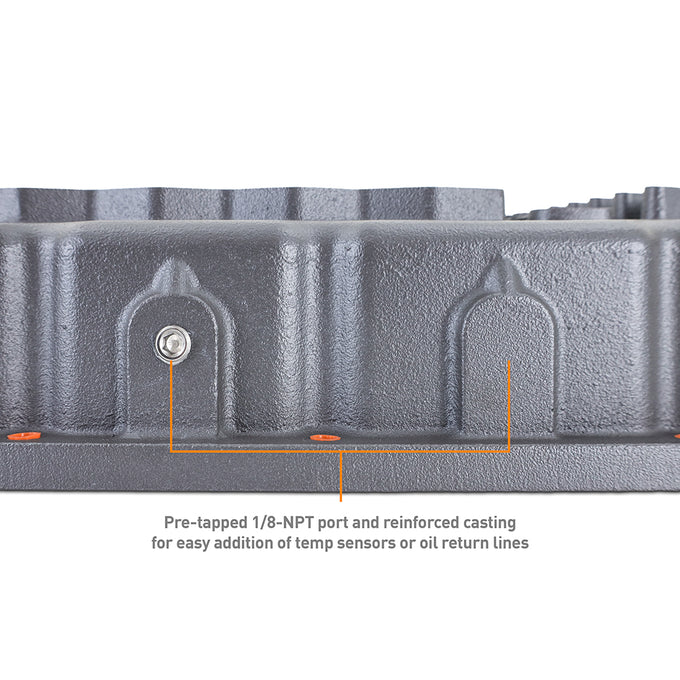 Aluminum Transmission Pan <br> 01-23 Dodge Ram 1500 2500 3500 Jeep Liberty