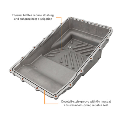 Aluminum Pan <br> 17-26 Ford F-150 Ranger Explorer Bronco