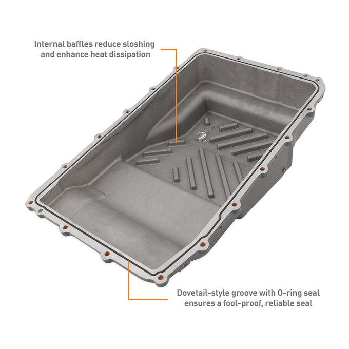 Aluminum Pan <br> 17-26 Ford F-150 Ranger Explorer Bronco