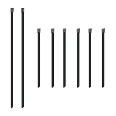 Stainless Steel Locking Ties <br> Universal Fit