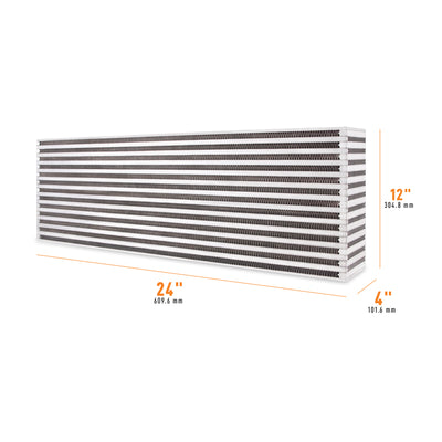 Universal Air-to-Air Intercooler Core <br> 24 L X 4 W X 12 in H