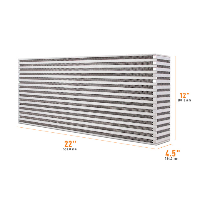 Universal Air-to-Air Intercooler Core <br> 22 L X 4.5 W X 12 in H