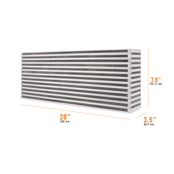 Universal Air-to-Air Race Intercooler Core <br> 20 L X 3.5 W X 7.8 in H