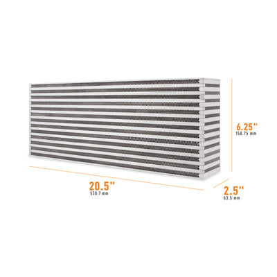 Universal Air-to-Air Race Intercooler Core <br> 20.5 L X 2.5 W X 6.25 in H