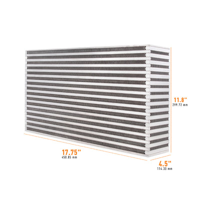 Universal Air-to-Air Intercooler Core <br> 17.75 L X 4.5 W X 11.8 in H