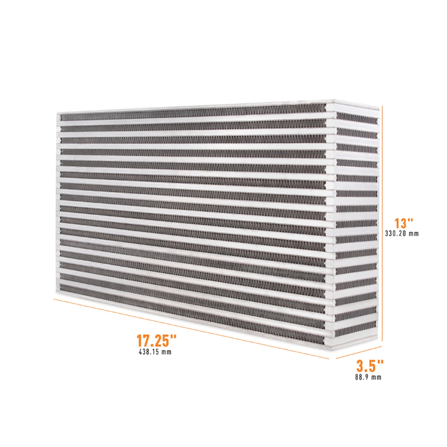 Universal Air-to-Air Intercooler Core <br> 17.25 L X 3.5 W X 13 in H