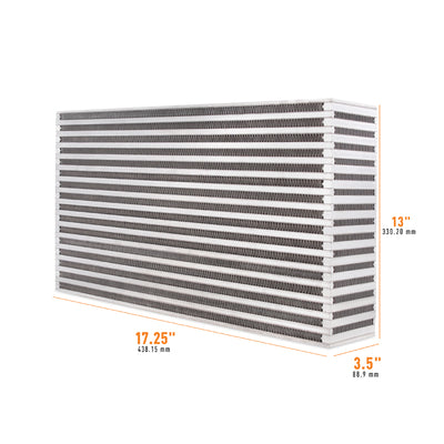 Universal Air-to-Air Intercooler Core <br> 17.25 L X 3.5 W X 13 in H