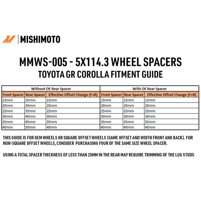 Hub Centric Wheel Spacers <br> 86-24 Toyota/Lexus 2GR-FE & 3GR-FE 3.0-3.5L V6