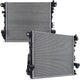 OEM Replacement Radiator <br> 18-25 Jeep Wrangler JK Gladiator 2.0L 3.6L 3.0L