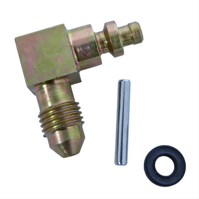 90 Degree Steel Fitting <br> Roll Pin To AN-4 Male