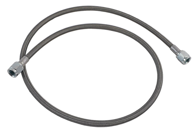 18in Long Steel Braided Line <br> Double AN-4 Female