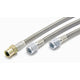 24in Long Steel Braided Line <br> Double AN-4 Female