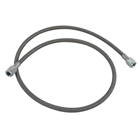 17 in Stainless Steel Braided Line <br> Quick Disconnect Female End To AN-4