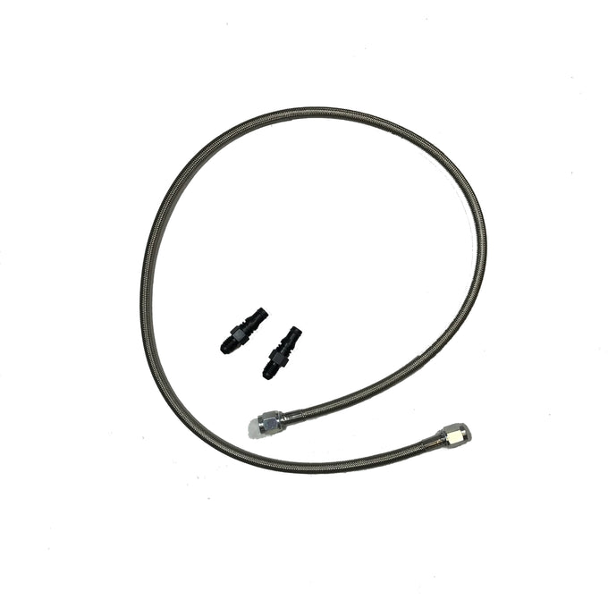 Stainless Steel Braided Line <br> 05-25 Ford Mustang