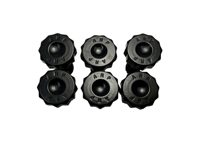 Set of 6 Crank Bolts 1/2in x 20 <br> 61-75 Pontiac Firebird GTO, Grand Safari
