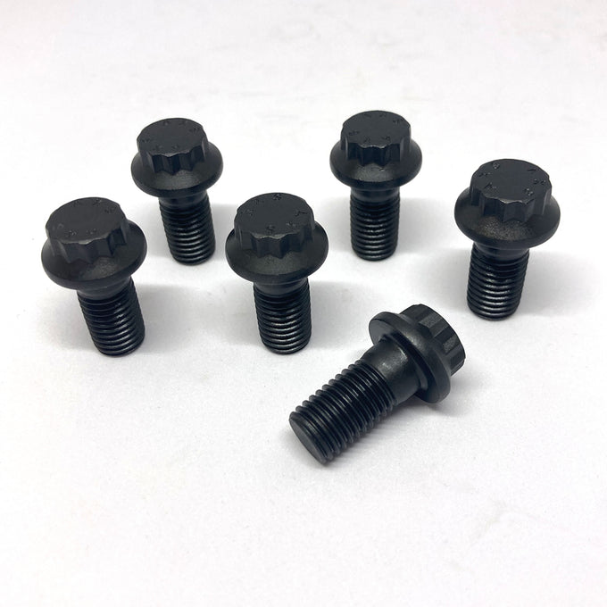 Set of 6 Crank Bolts 11mm x 1.5 <br> 97-14 Chevy Silverado GMC Sierra 1500 2500 3500