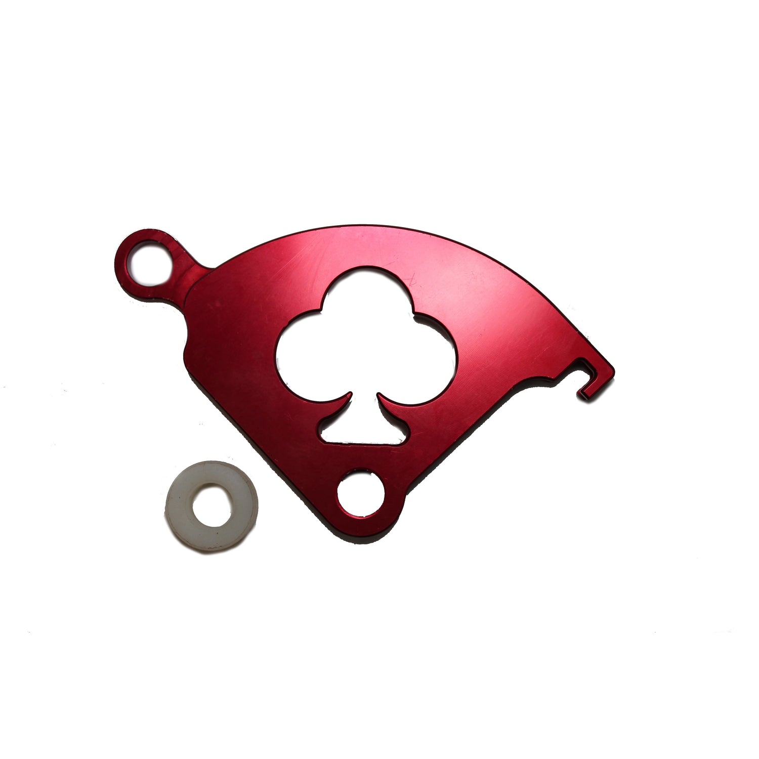 Quick Release Quadrant Aluminum Red Anadized <br> 86-04 Ford Mustang