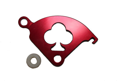 Quick Release Quadrant Aluminum Red Anadized <br> 86-04 Ford Mustang