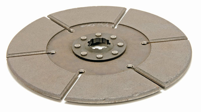 Sintered Iron Solid Hub Clutch Disc <br> 10.000 in X 1.063 in X 10 Spline