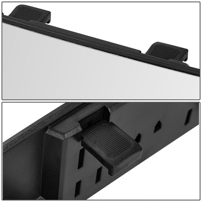 Clip-On Convex Panoramic Broad Rear View Mirror <BR> 11 in. X 3 in. X 1 in.