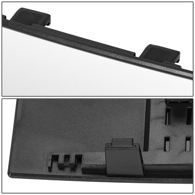 Clip-On Convex Panoramic Broad Rear View Mirror <BR> 11.8 in. X 3 in. X 1 in.